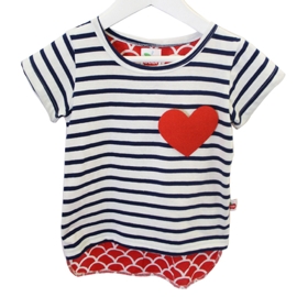 Oobi S14 Riley Navy Stripe Top